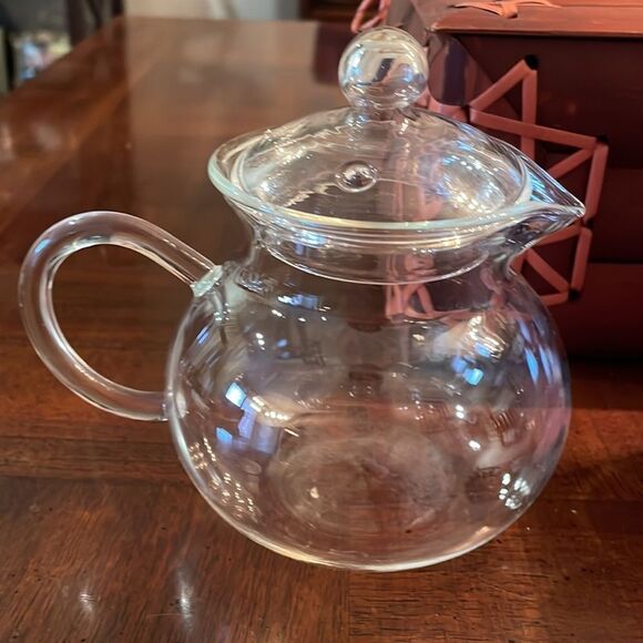 Numi Flowering 16 oz. Glass Clear Teapot with Storage Box Organic - Picture 14 of 15